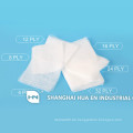 100% Baumwolle Absorbierende Gaze Tupfer / sterile Gaze Pads mit Röntgen